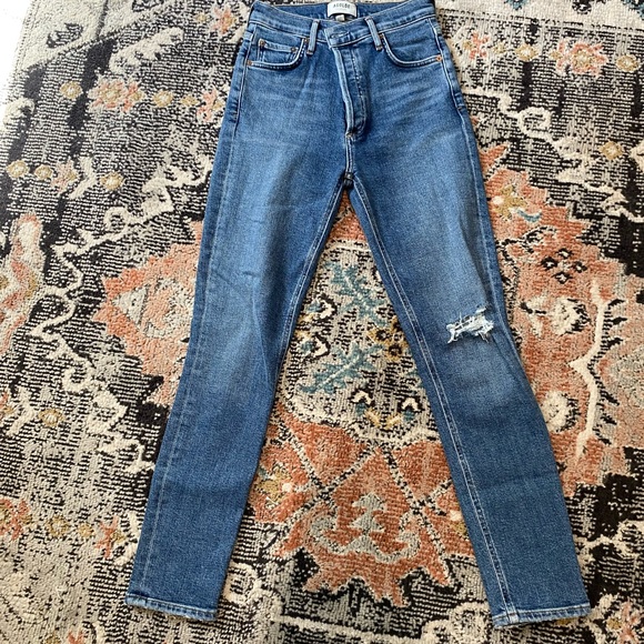 Agolde Denim - Agolde High Rise Skinny Jean